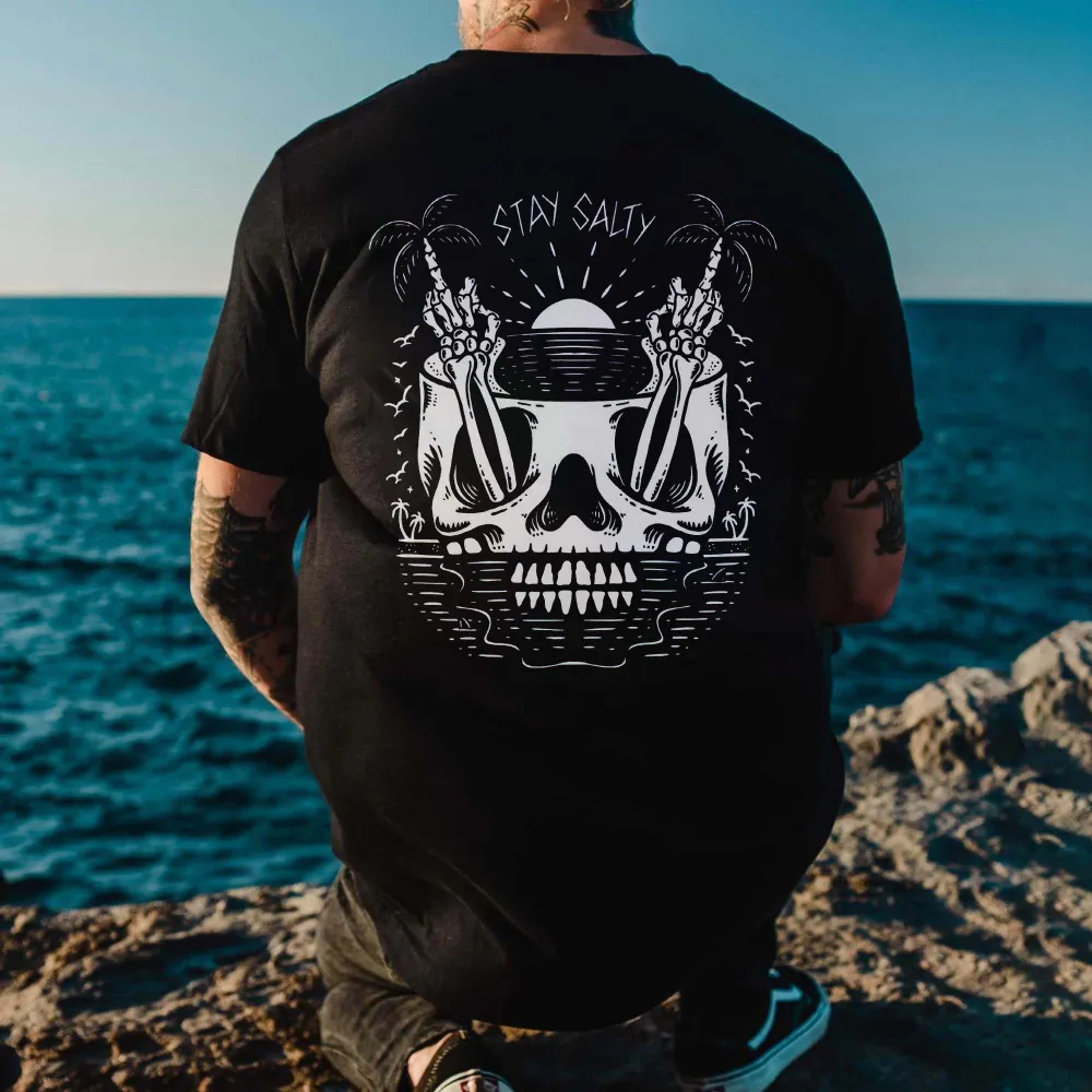 Stay Salty Printed Men's T-shirt