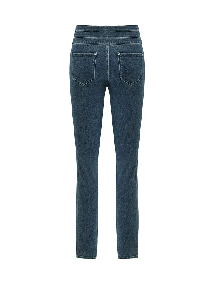 Denim Sheath High-Waisted Women Jeans