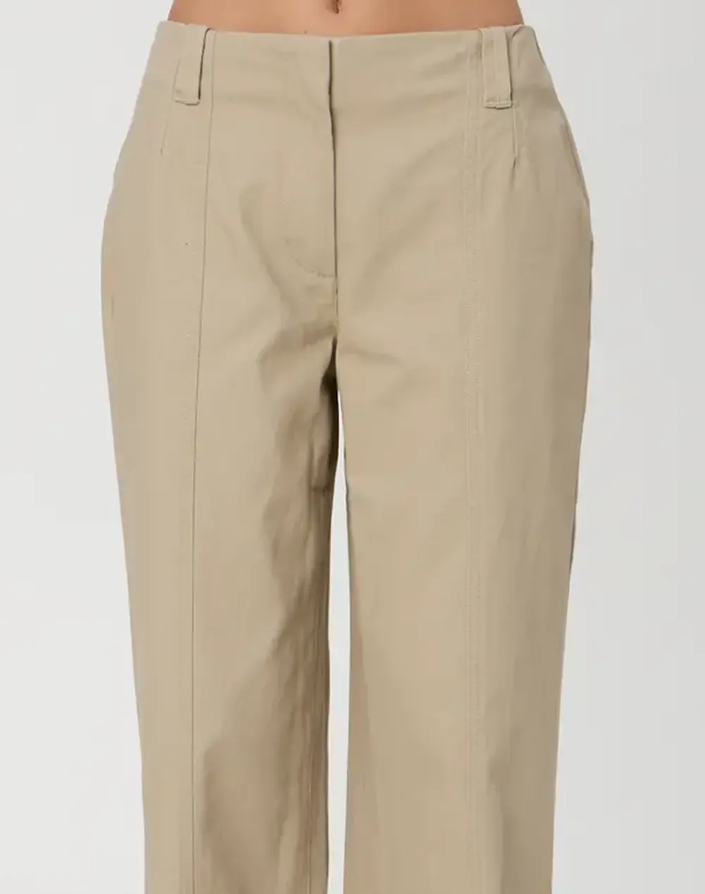 Straight Leg Low Rise Pant