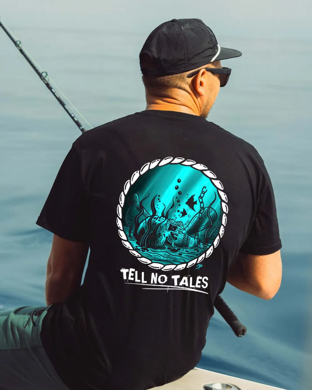 Tell No Tales Printed Men's T-shirt