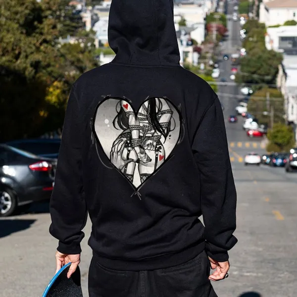 Bundle Game Print Men's Hoodie