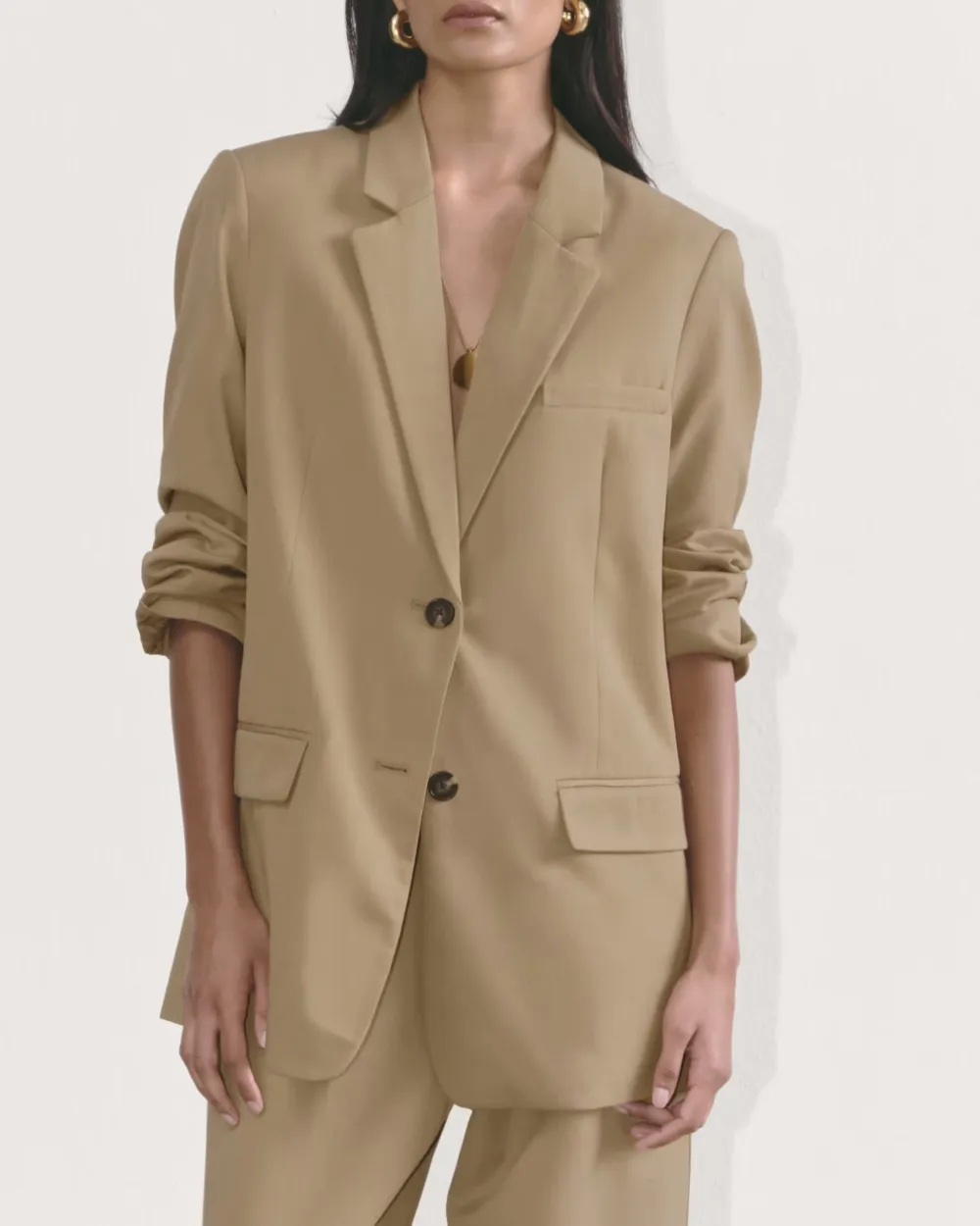 The Oversized Blazer in Buttersmooth