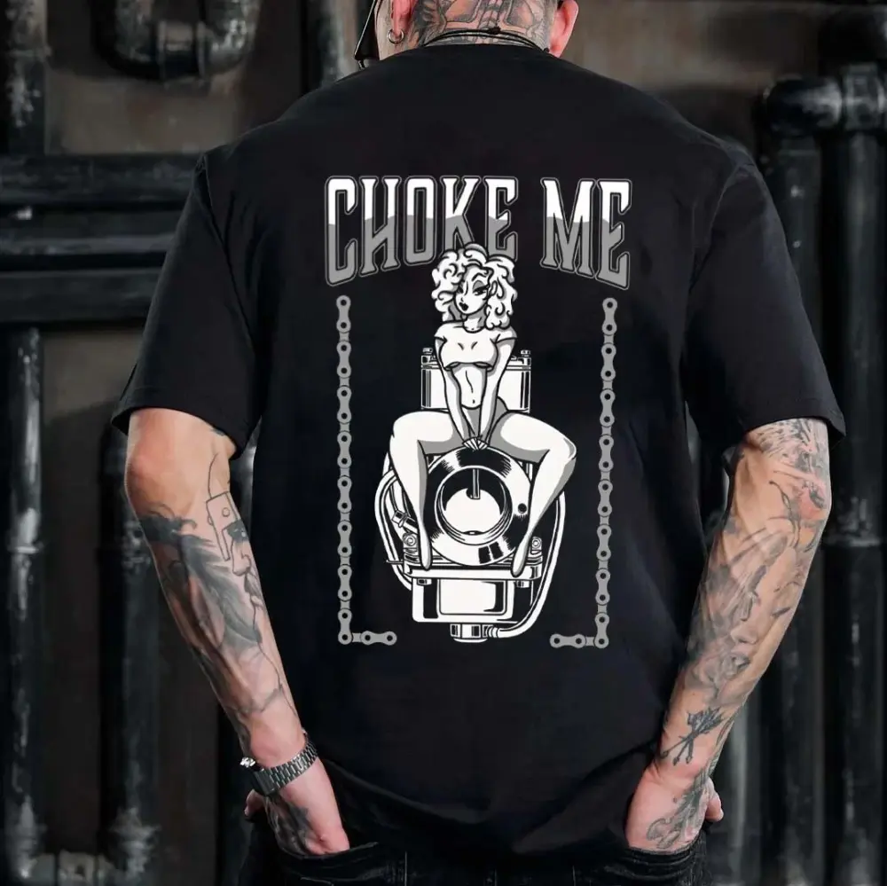 Choke Me Printed Men's T-shirt
