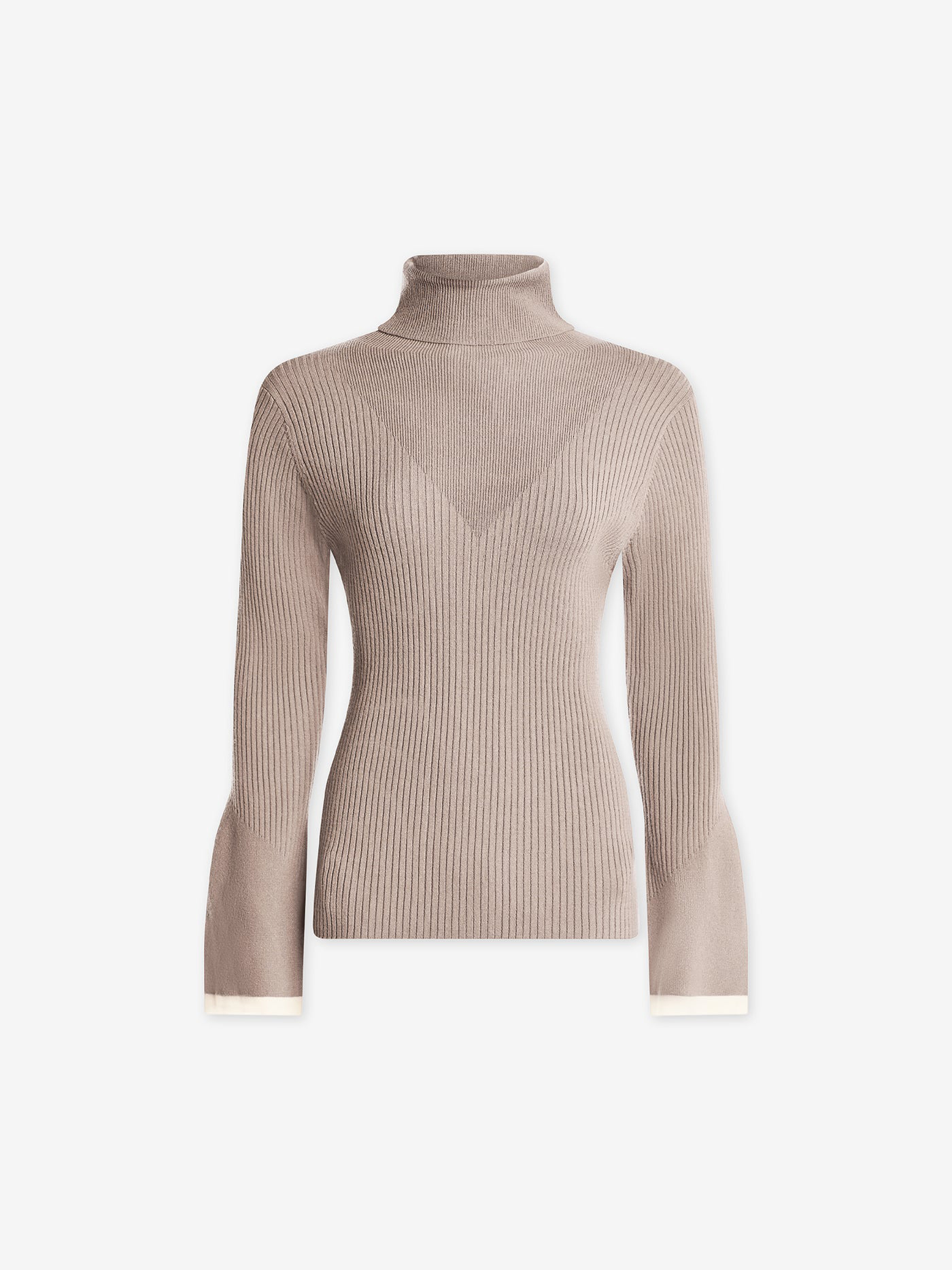 Ravena Rib Knit High-Neck Top