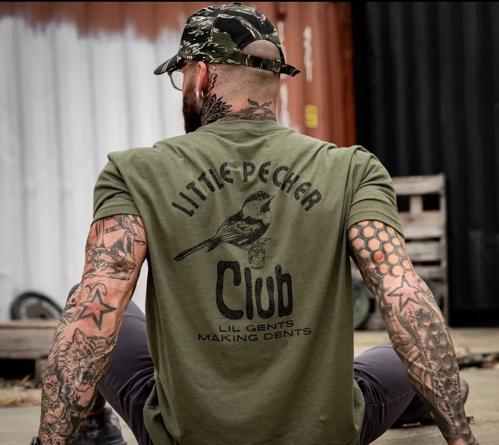 Little Pecker Club Printed Men's T-shirt