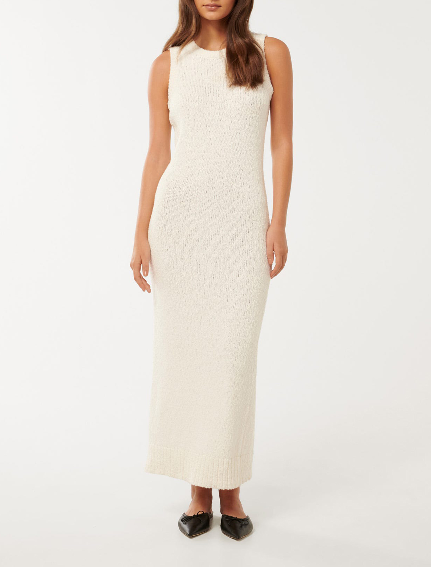 Thea Boucle Racer Dress