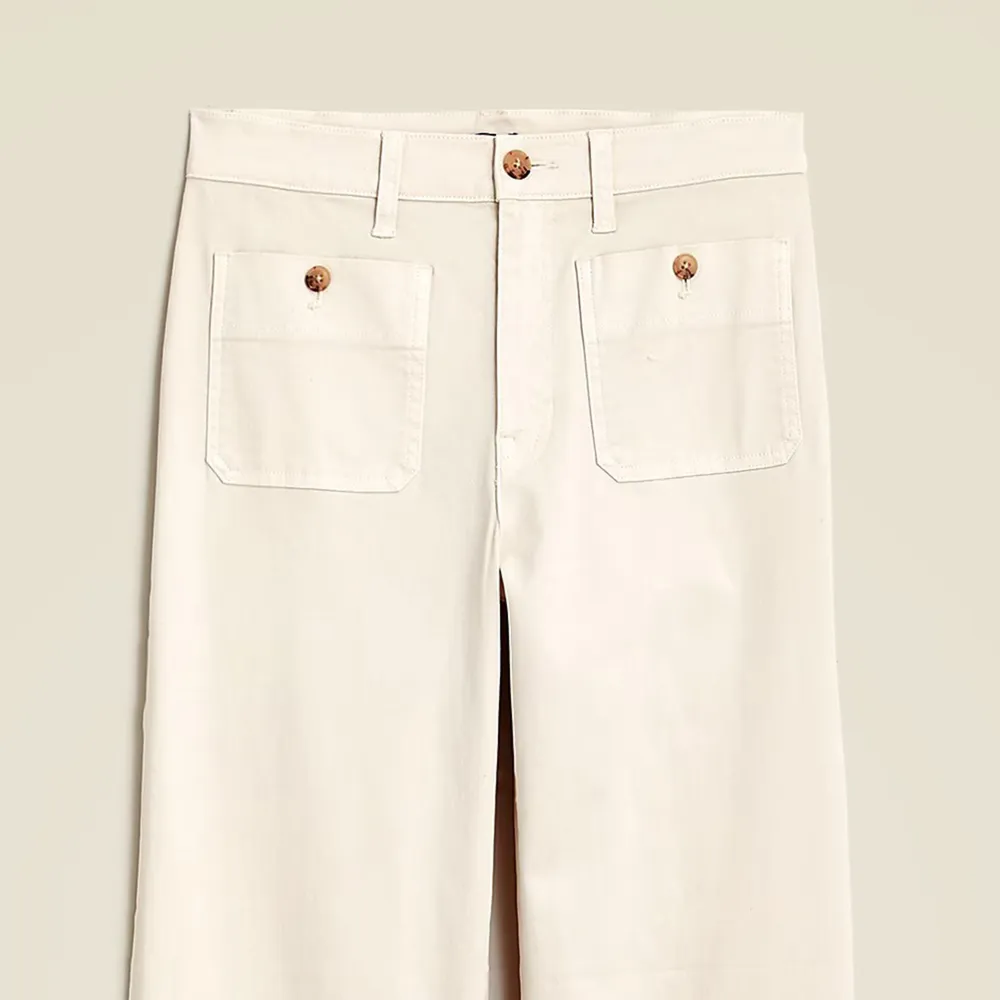 Sailor slim wide-leg chino pant