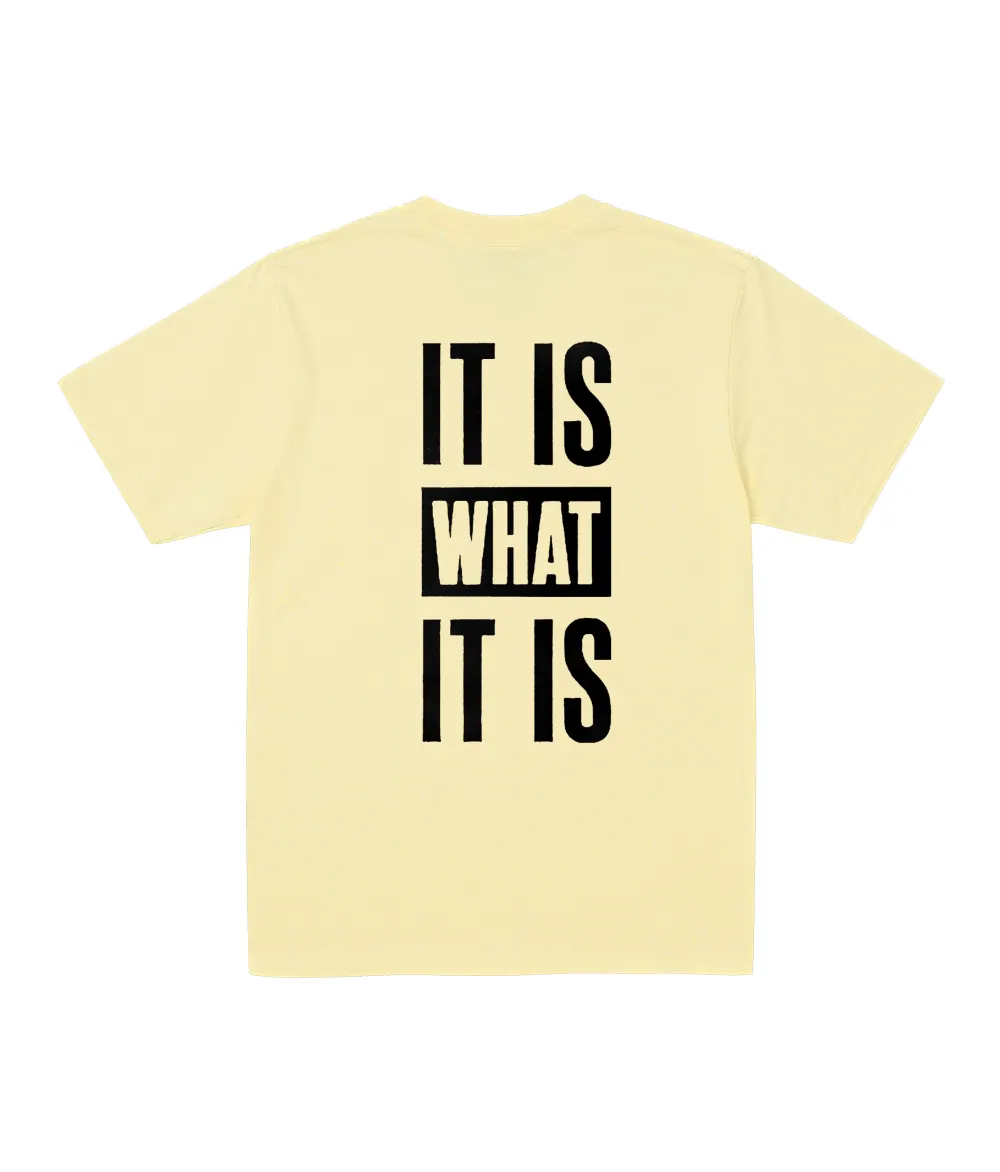 IT IS WHAT IT IS Printed Men's T-Shirt