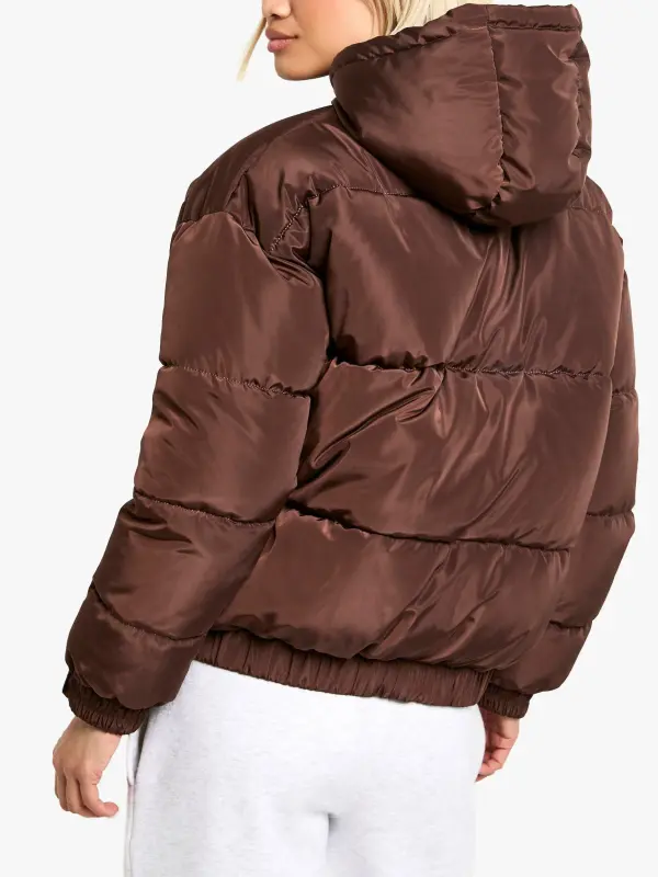 HOODED PUFFER JACKET