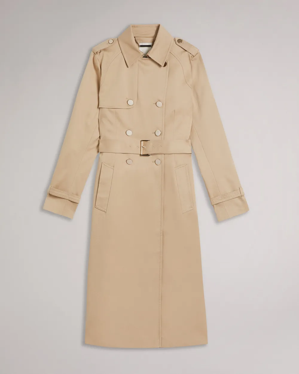 Robbii Showerproof Trench Coat Natural