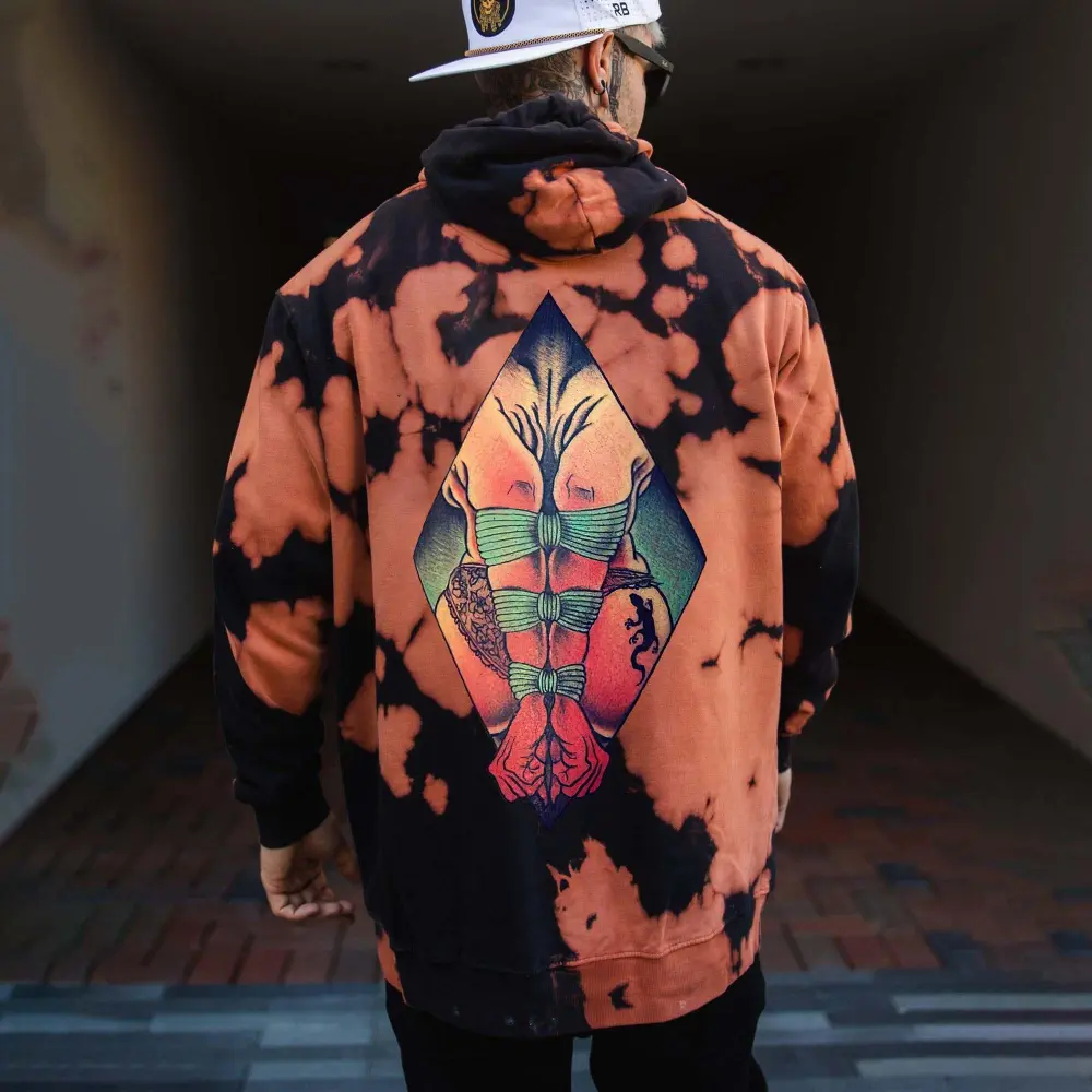 Bondage Game Printed Men's Hoodie
