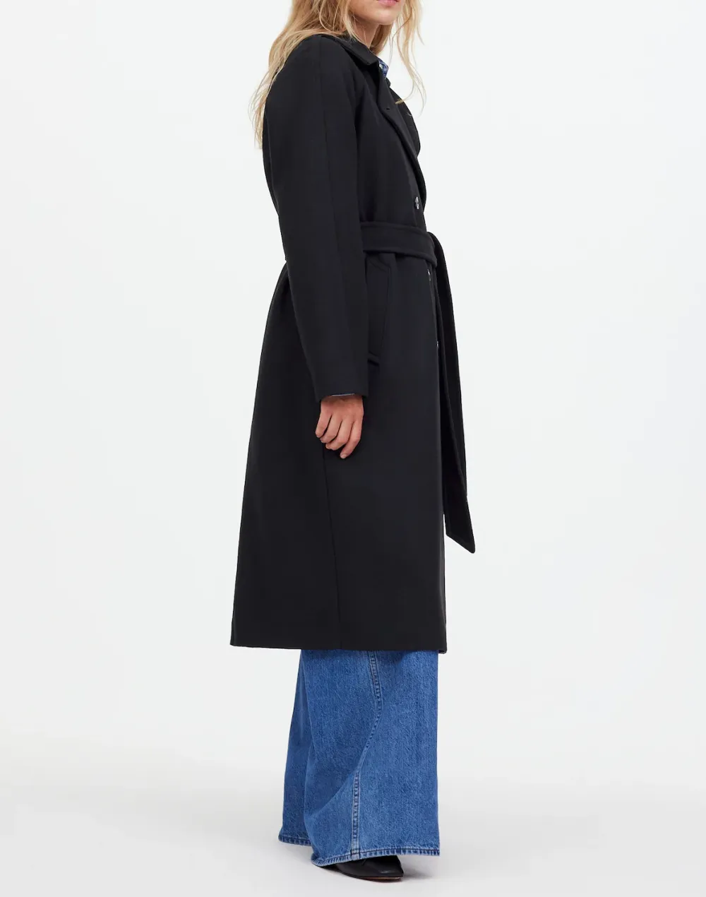 Double-Breasted Trench Coat