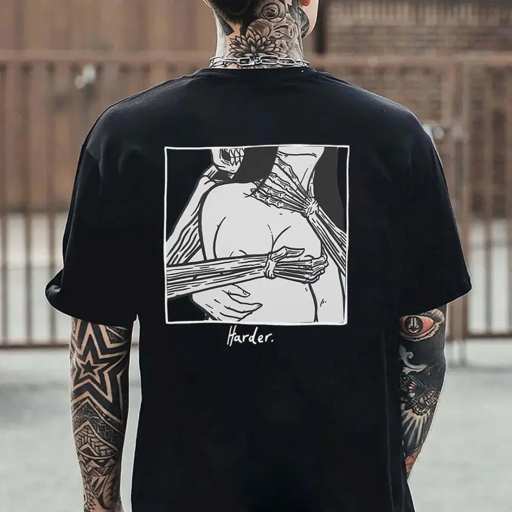 Suffocating Love Printed Men's T-shirt