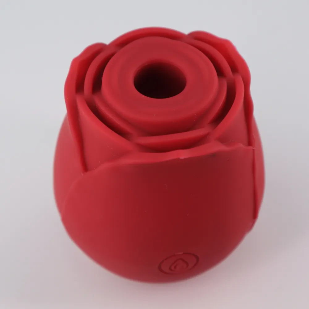 Rose Toy Vibrator Classic Sucking Vibrator 10 frequency Rose Red