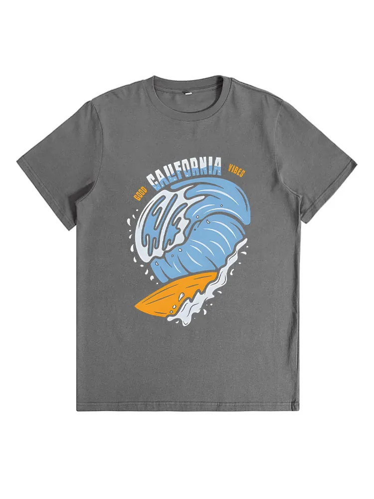 San Diego California Surf Short-Sleeve T-Shirt