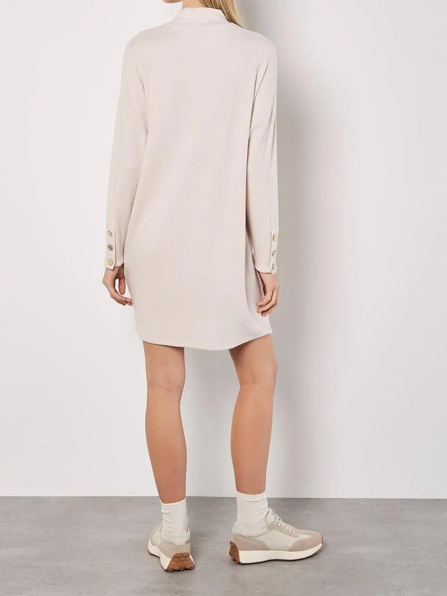 Soft Touch Cocoon Mini Dress