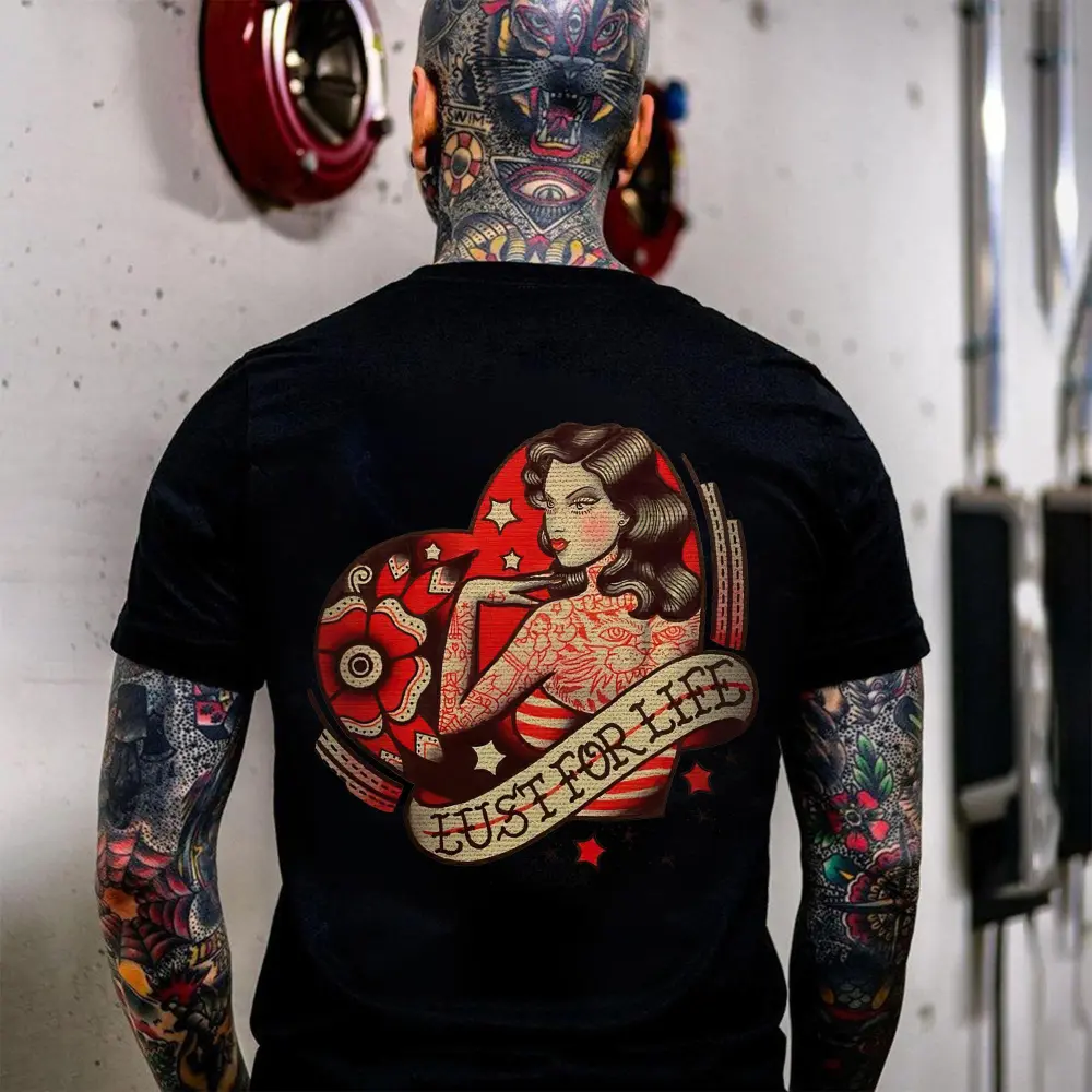 Lust For Life Printed Men's T-shirt