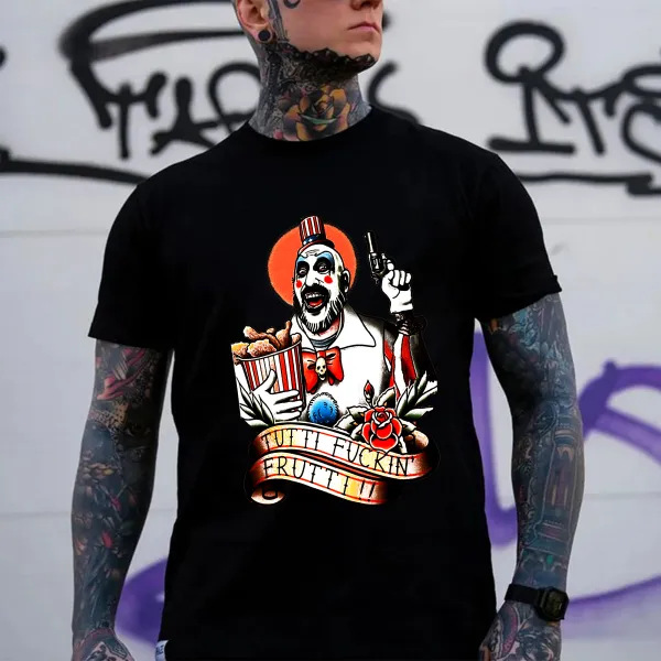 Tutti Fuckin Frutti Printed Men's T-shirt