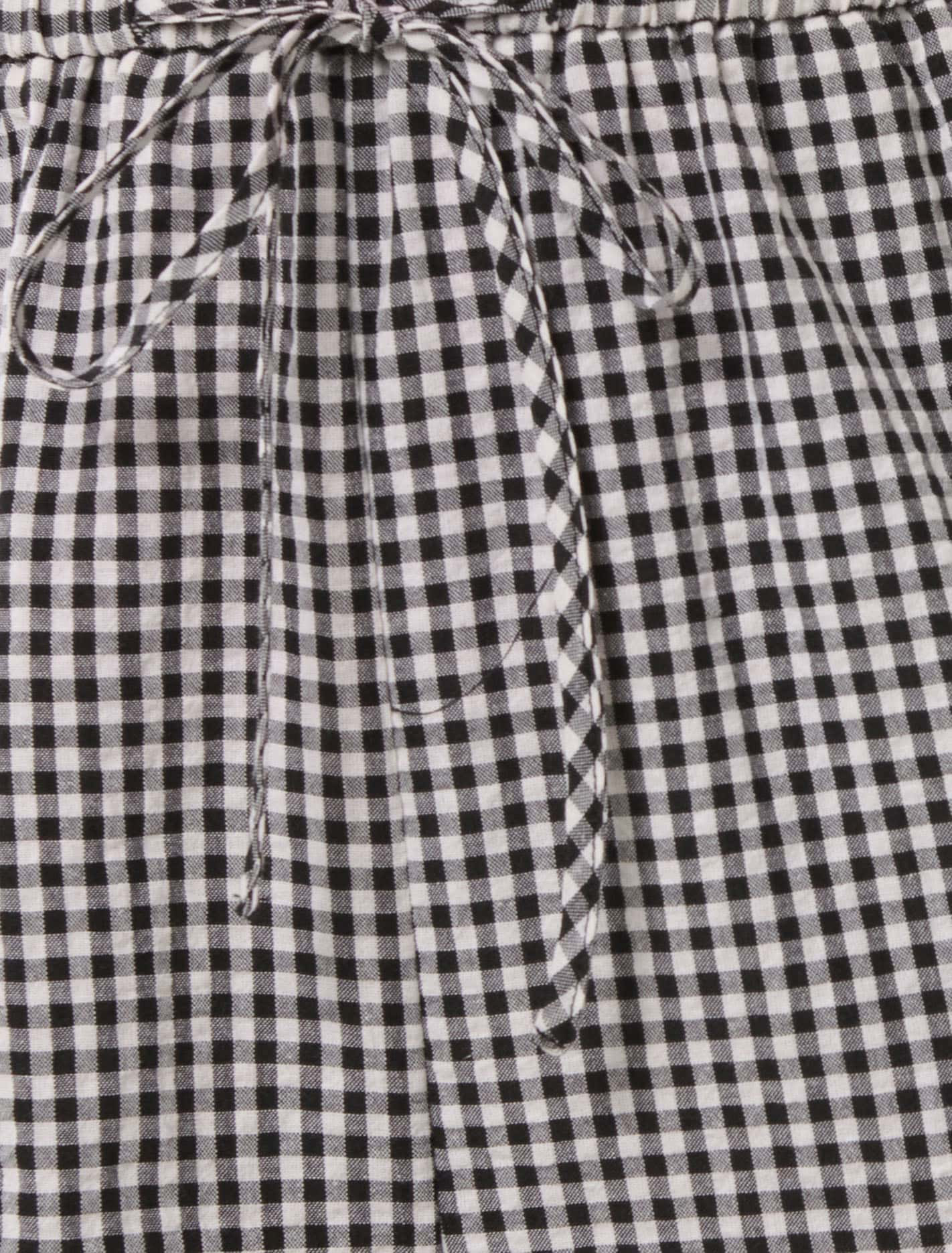 Minnie Gingham Wide Leg Pant