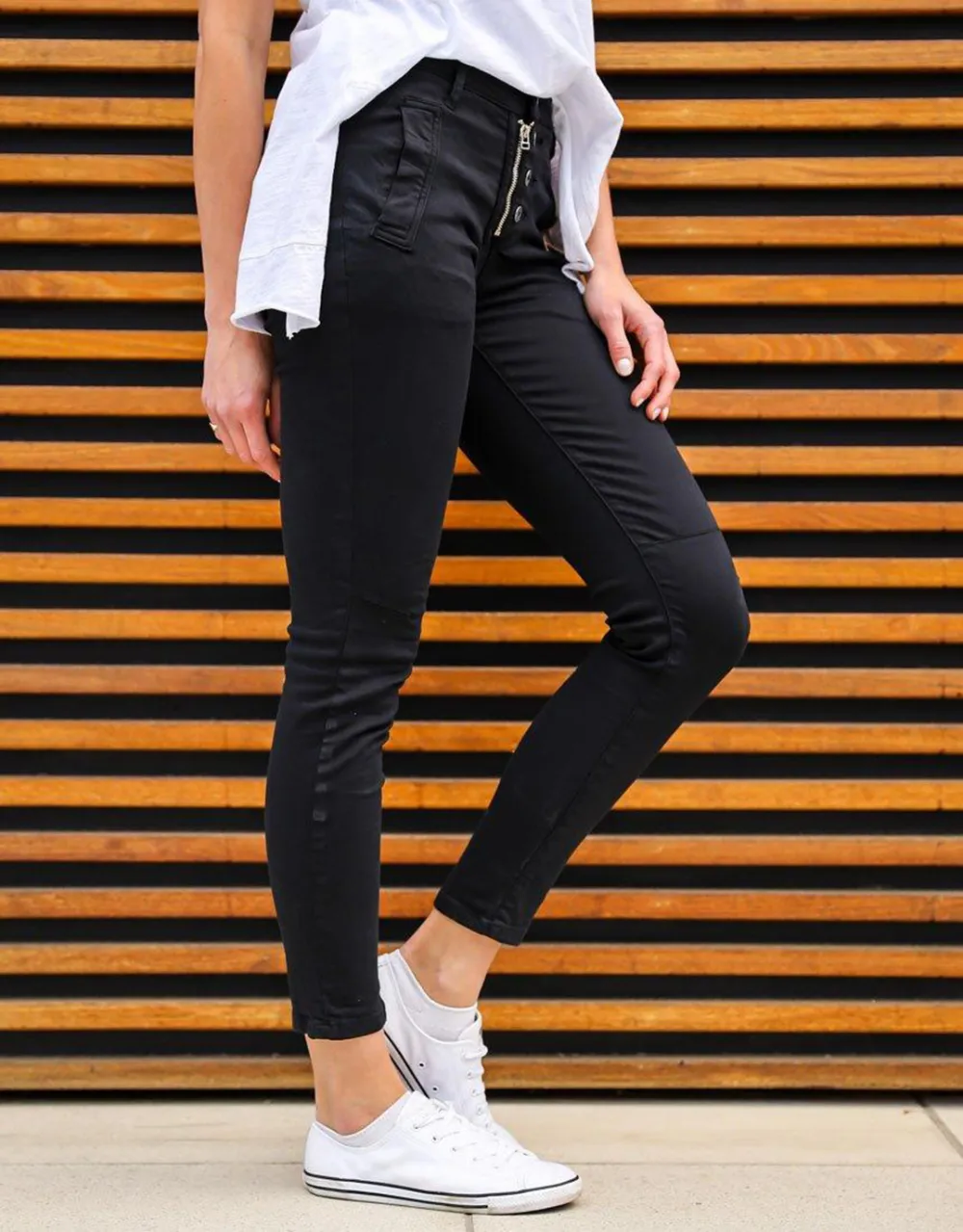 Italian Star Jeans - Black