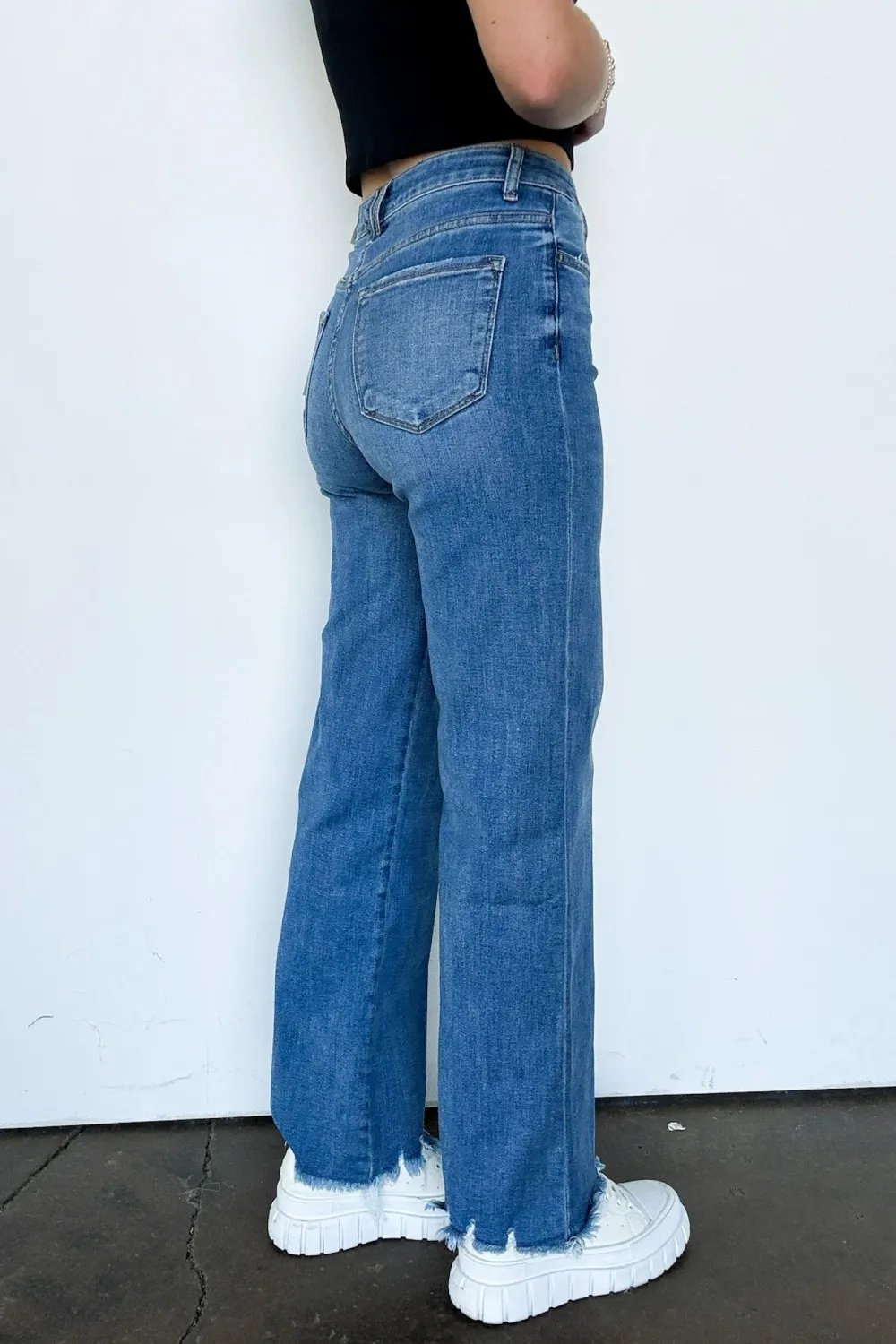 Tummy Control 90's Vintage Super High Loose Jeans