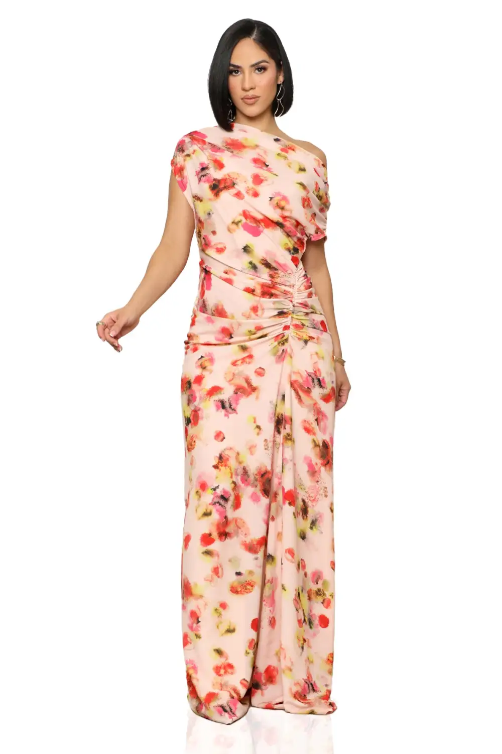 Flower Girl Maxi Dress (Pink)