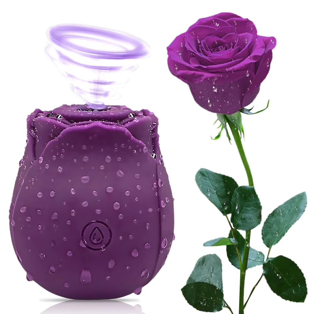 Rose Toy Vibrator Classic Sucking Vibrator 10 frequency Rose