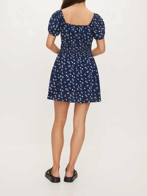 Georgia Puff Sleeve Dress