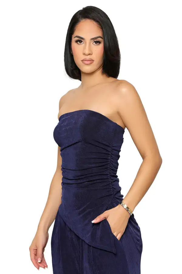 Nearly There Pants Set (Navy)