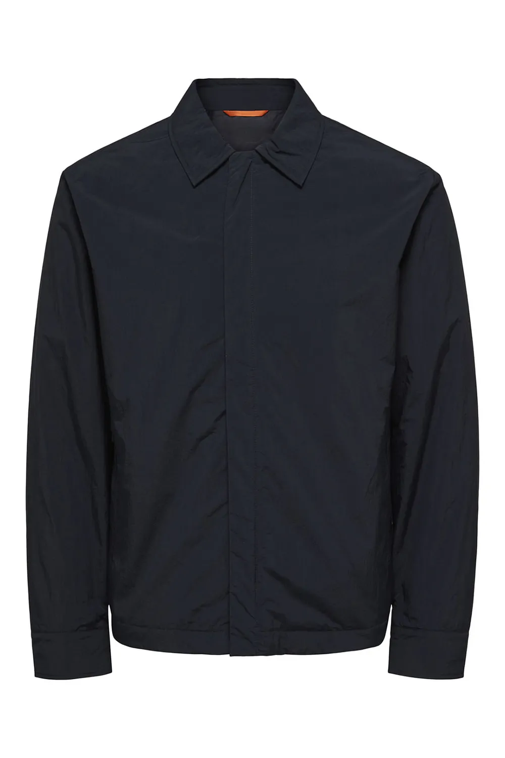 Black Polyester Fabric Jacket