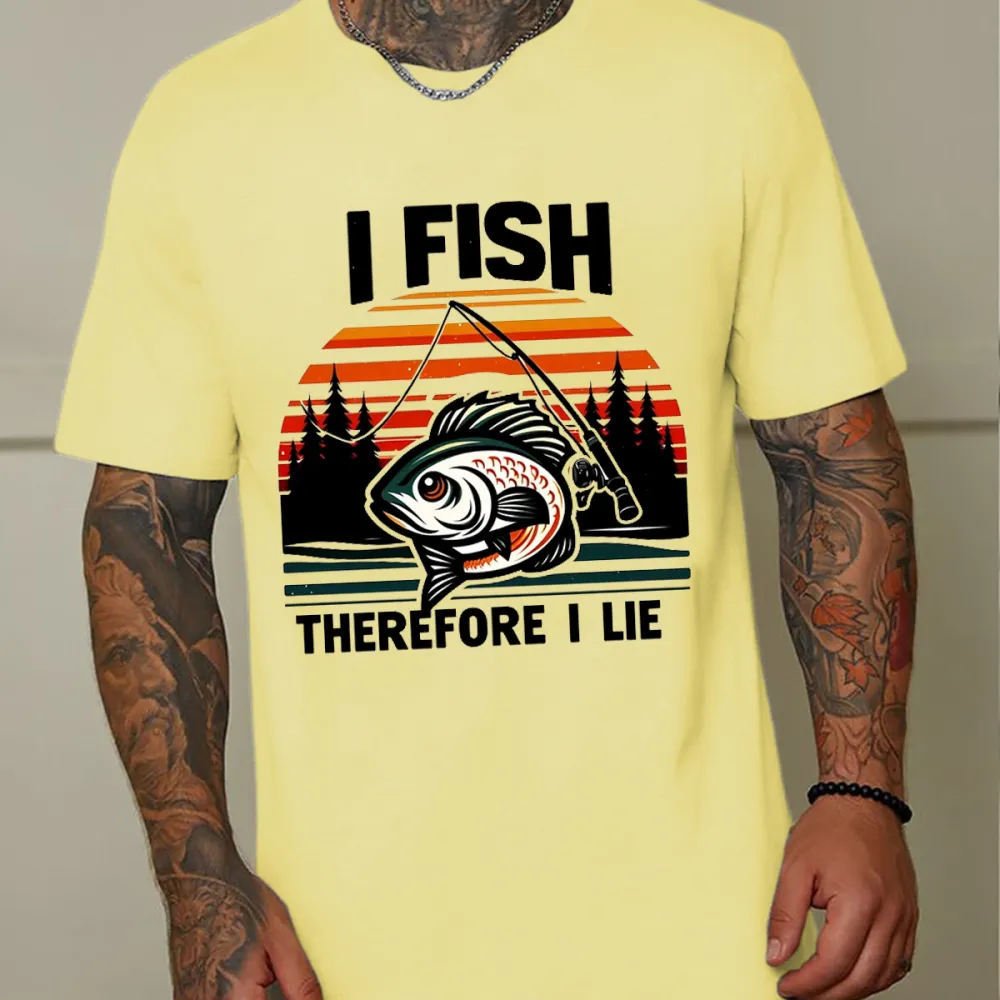 I Fish, Therefore I Lie T-Shirt
