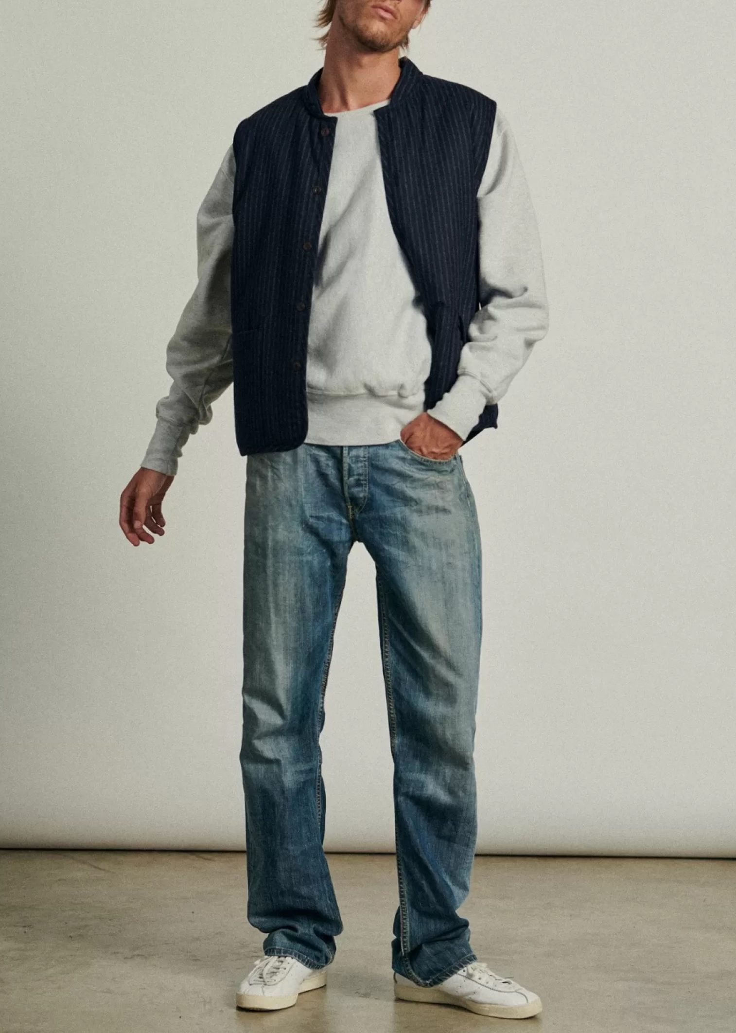 Ibrox Cardigan Denim