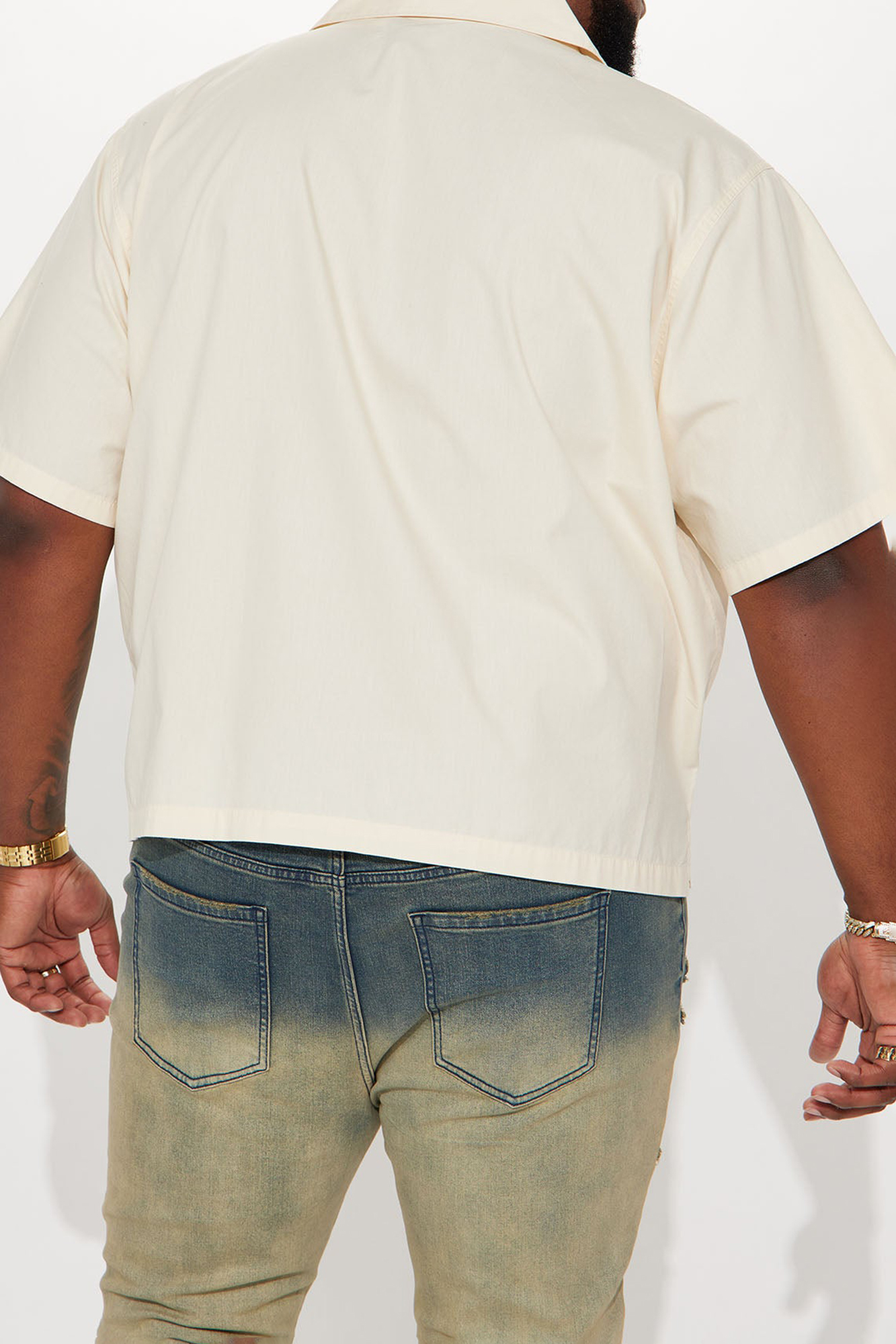 Ryland Relaxed Cuban Shirt - White