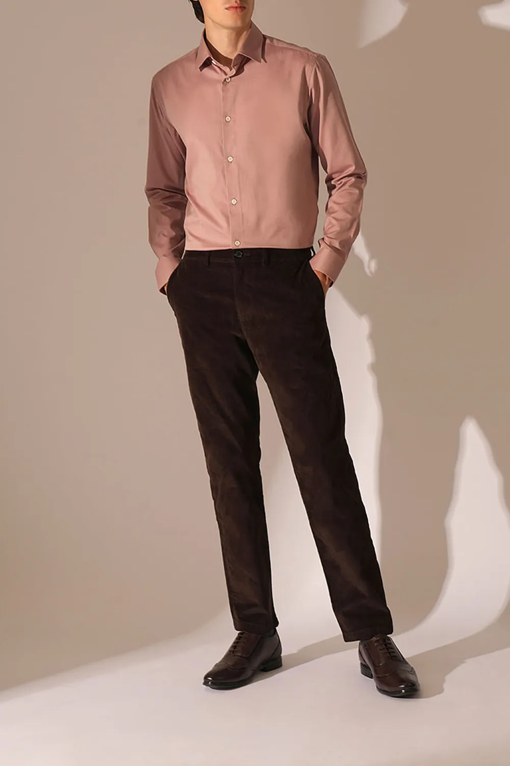 Pink Formal Cotton Shirt