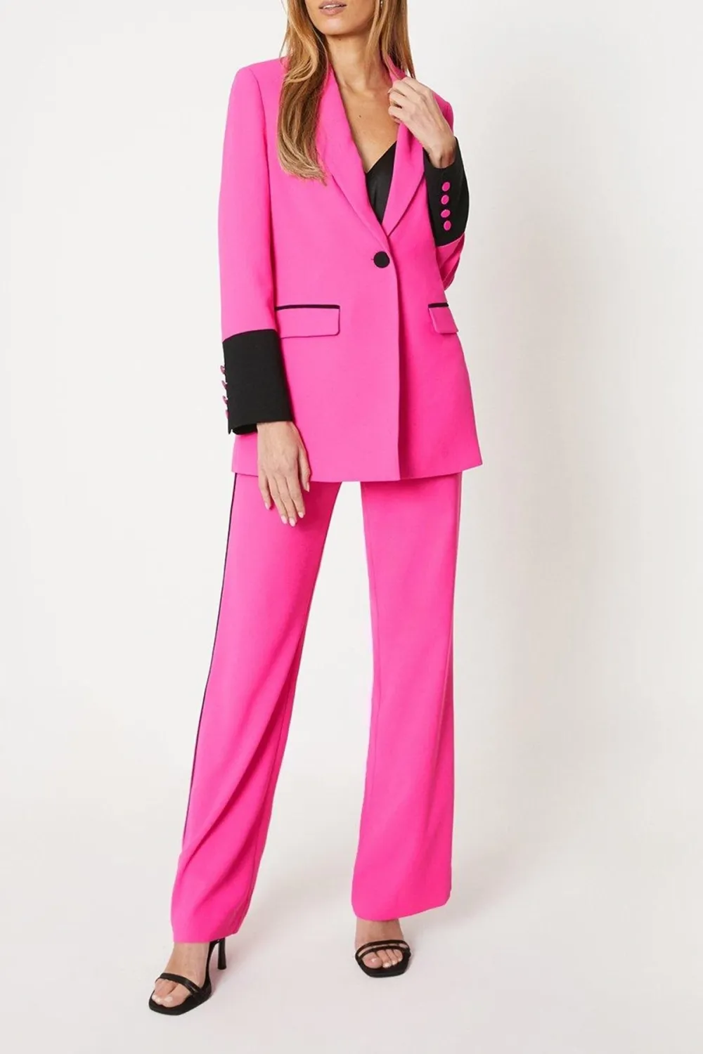 Colour Block Blazer