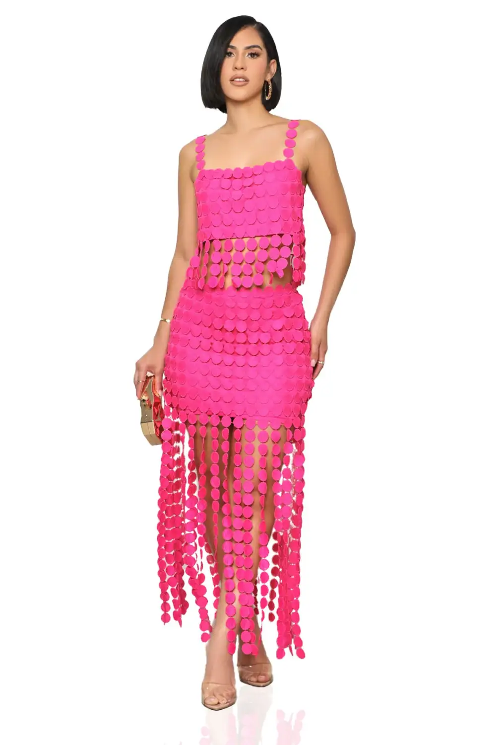 Think Pink Skirt Set