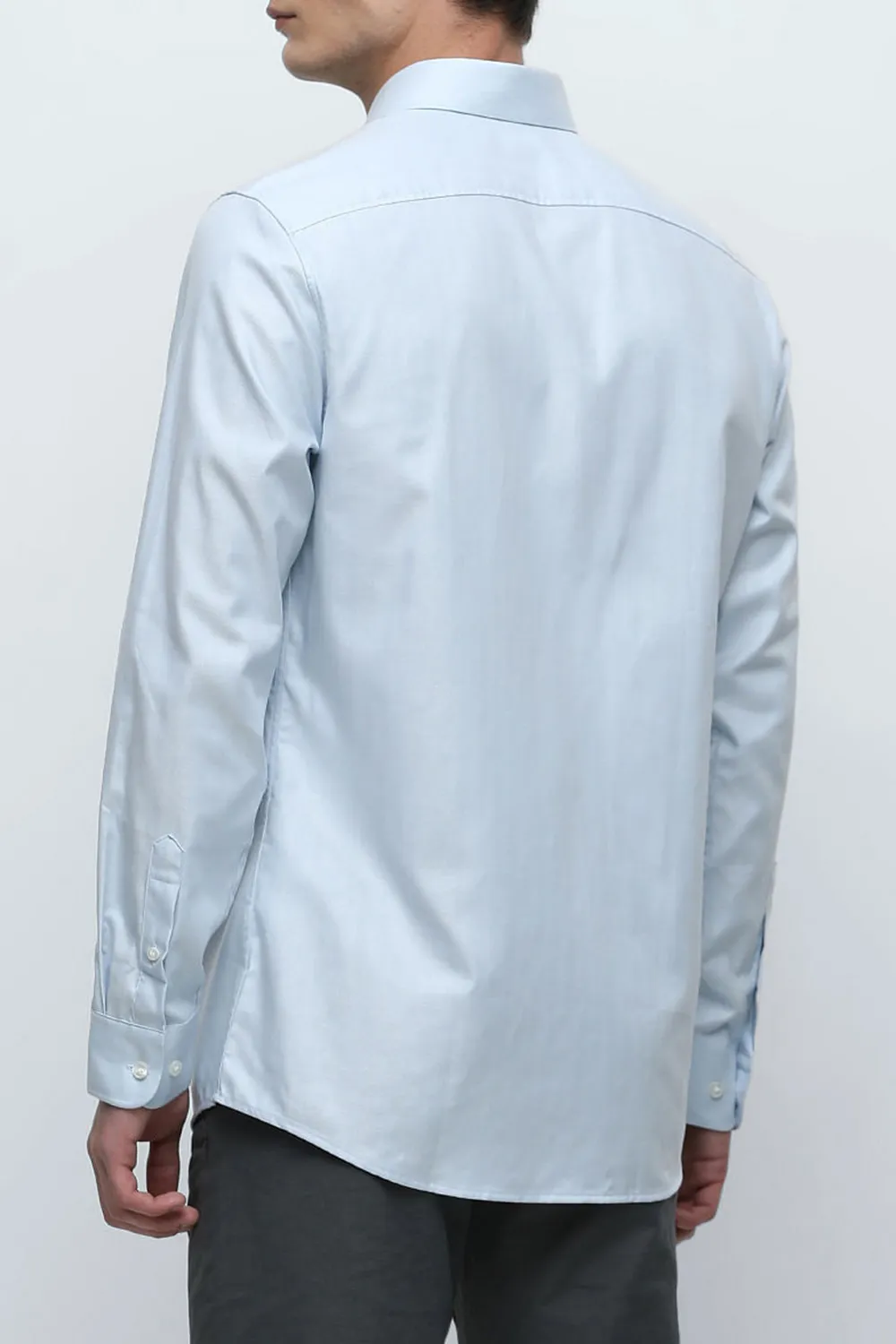 White Formal Full Sleeves Shirt