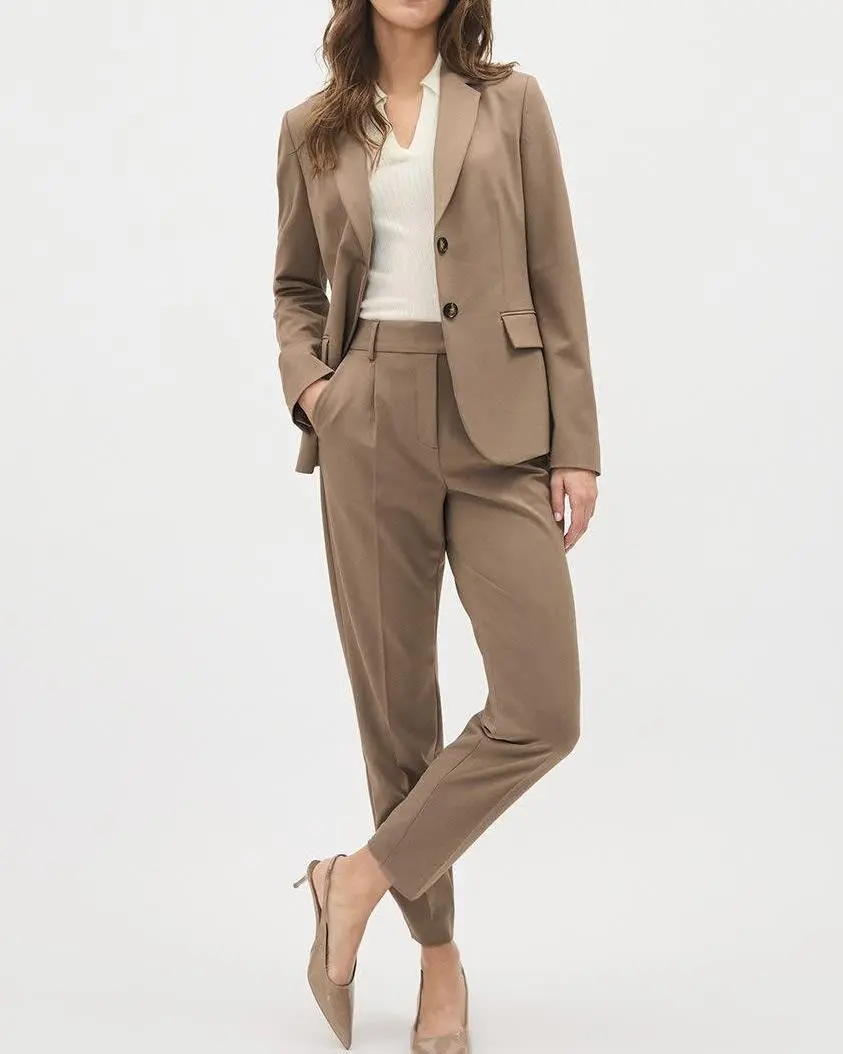 Two-Button Fitted Blazer