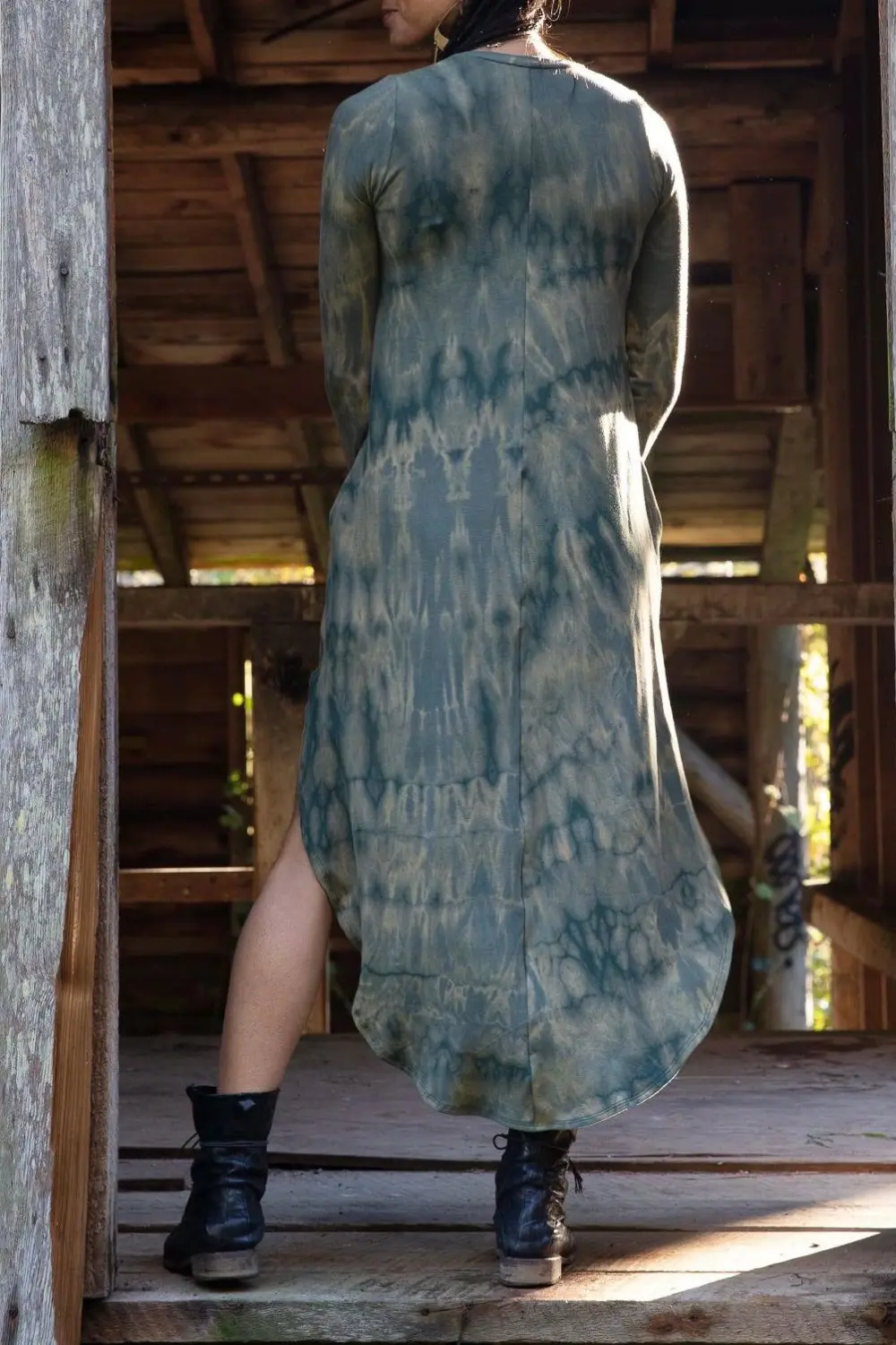 North Wind Dress - Shibori