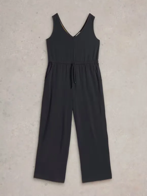 V Neck Jasmine Jersey Jumpsuit