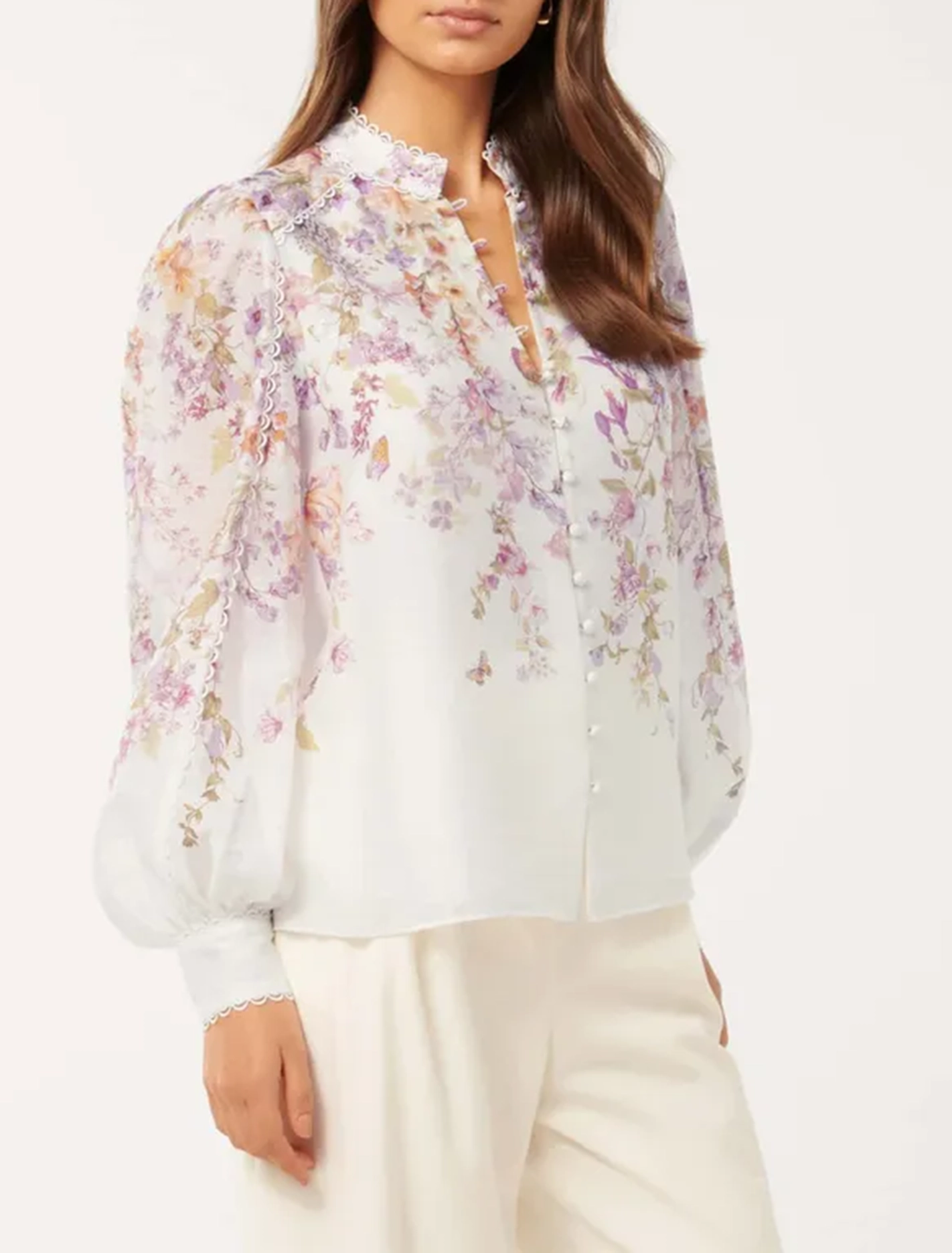 Emma Trim Detail Blouse