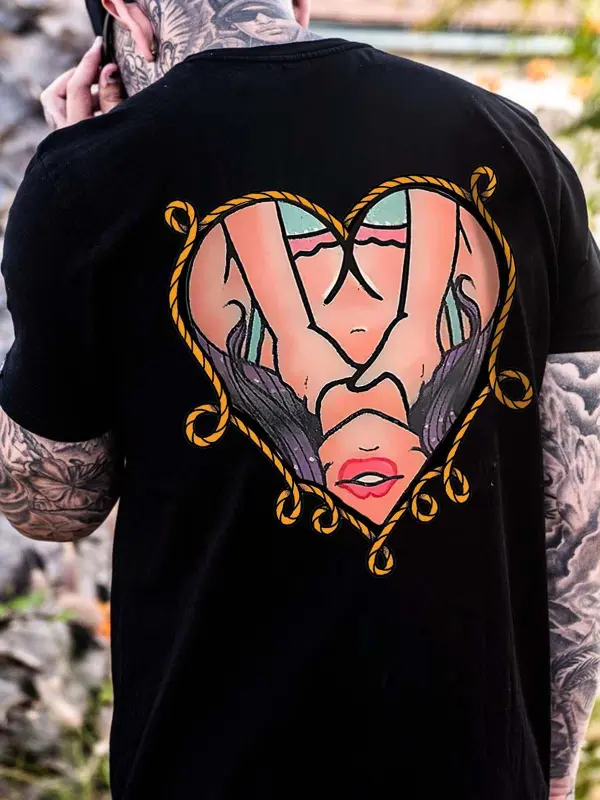 Choke Me Up Printed Men's T-shirt