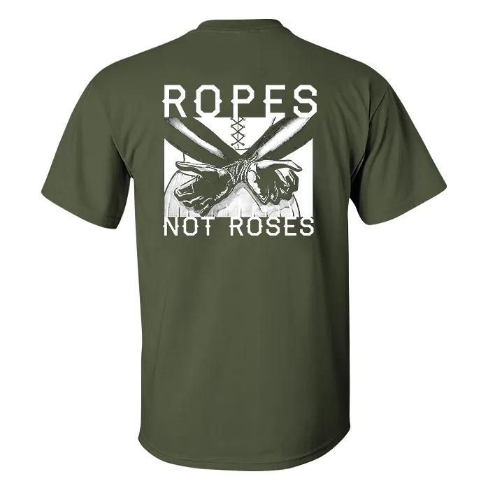 Ropes Not Roses Printed Men's T-shirt