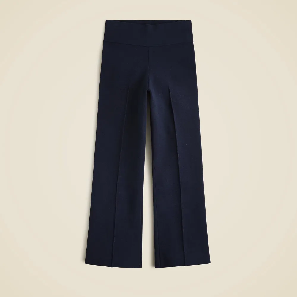 Stratus pant in textured satin