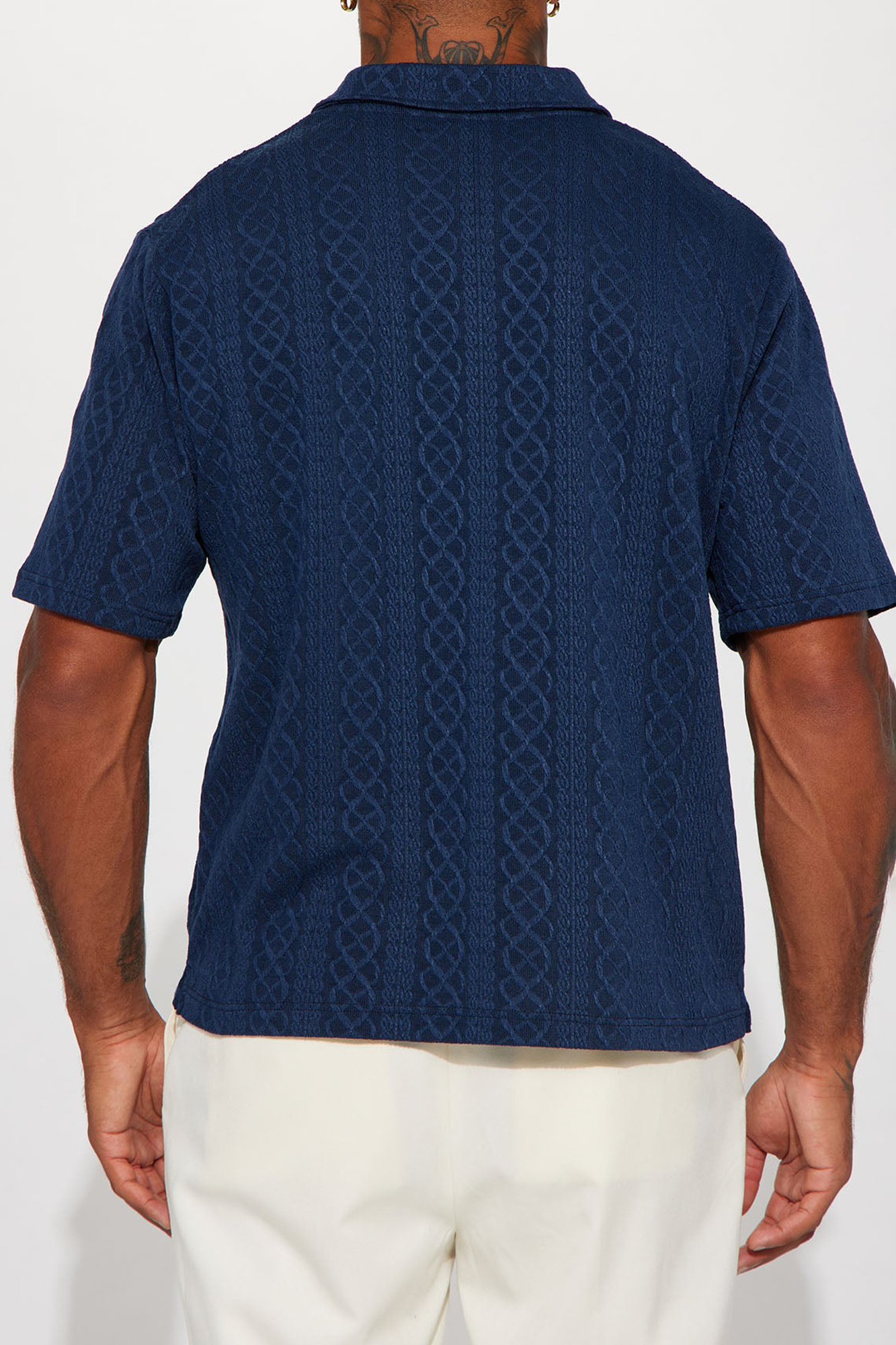 Zig Zag Road Short Sleeve Polo