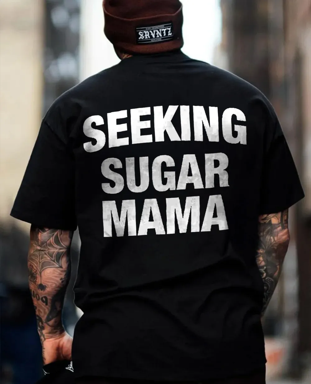 Seeking Sugar Mama Men T-shirt