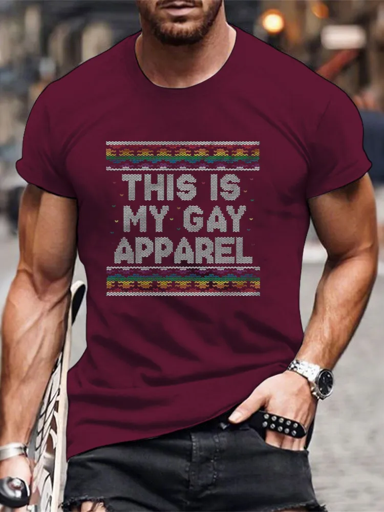 This Is My Gay Apparel Men/Unisex T-Shirt