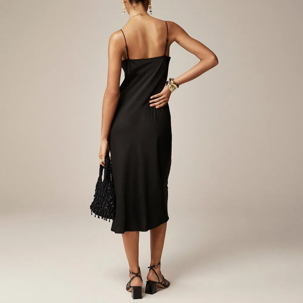 Gwyneth slip dress in luster charmeuse