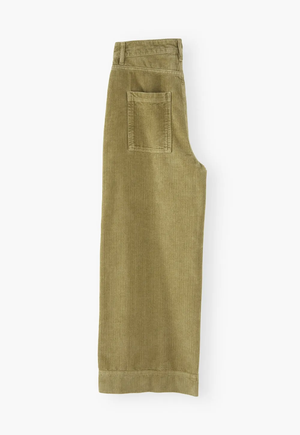 Wide-leg cord trousers
Cotton & linen cord