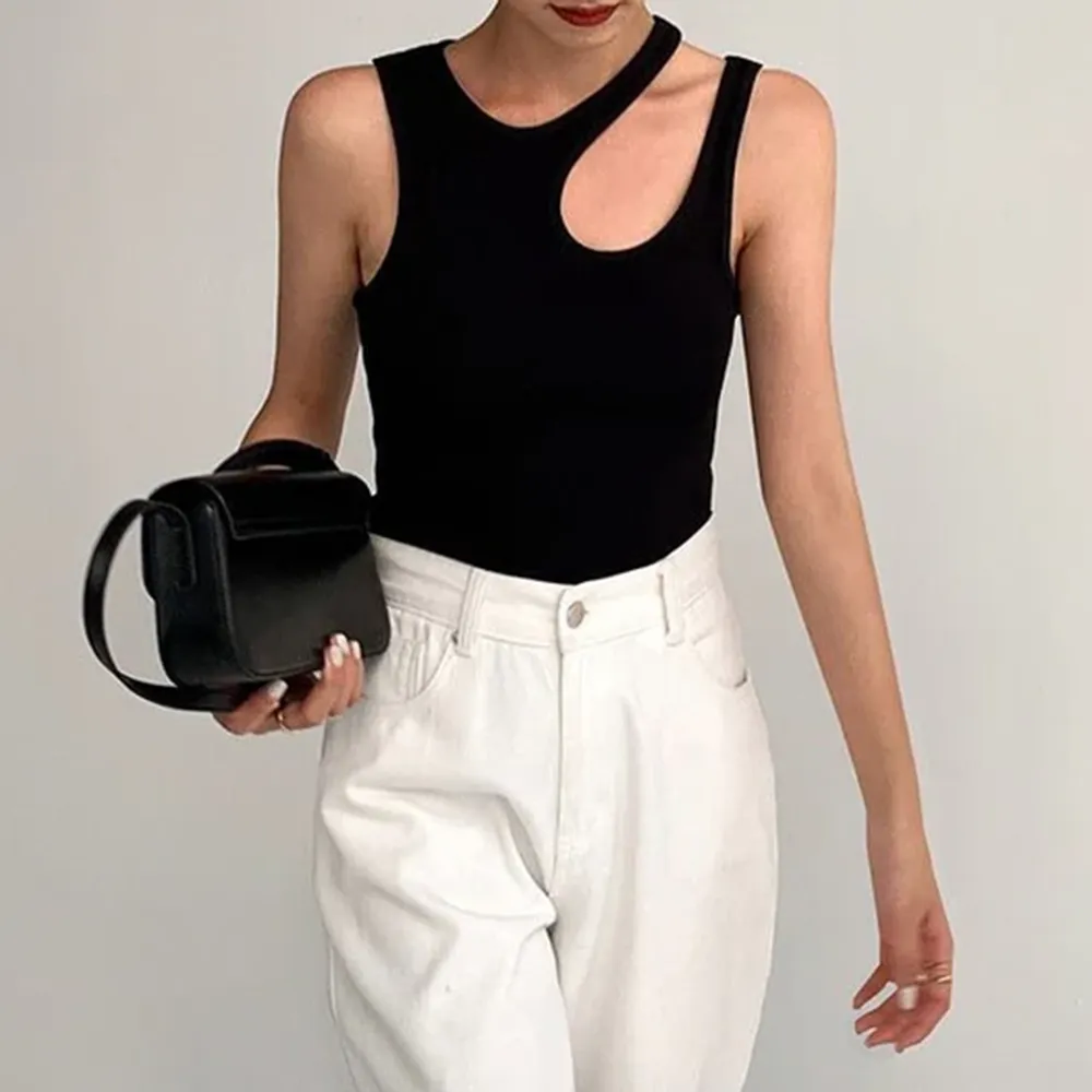 Forbidden Asymmetric Cut Out Top